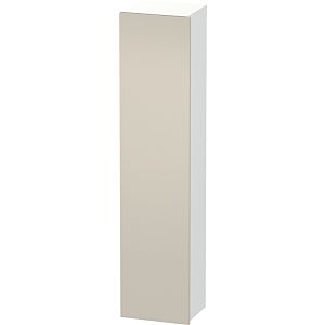 Duravit DuraStyle DS1229L9118 40x36x180cm, porte à gauche, taupe / blanc mat