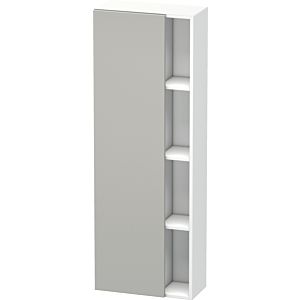 Duravit DuraStyle cabinet DS1238L0718 50x24x140cm, door on the left, concrete gray / white matt