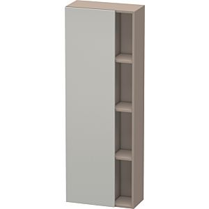 Duravit DuraStyle DS1238L0743 50x24x140cm, porte à gauche, gris béton / basalte mat
