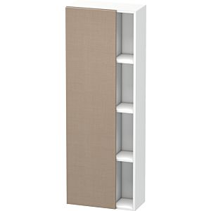 Duravit DuraStyle DS1238L7518 50x24x140cm, porte à gauche, lin / blanc mat