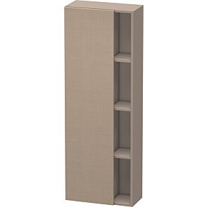 Duravit DuraStyle cabinet DS1238L7543 50x24x140cm, door on the left, linen / basalt matt