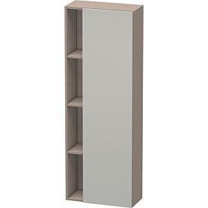 Duravit DuraStyle cabinet DS1238R0743 50x24x140cm, door on the right, concrete gray / basalt matt