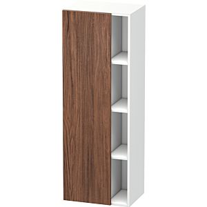 Duravit DuraStyle cabinet DS1239L2118 50x36x140cm, door on the left, dark walnut / matt white