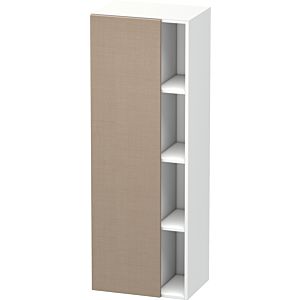 Duravit DuraStyle DS1239L7518 50x36x140cm, porte à gauche, lin / blanc mat