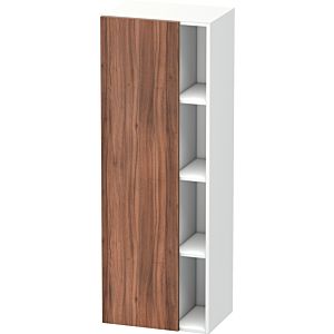 Duravit DuraStyle cabinet DS1239L7918 50x36x140cm, door on the left, natural walnut / matt white