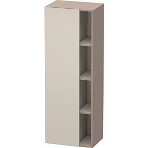 Duravit DuraStyle DS1239L9143 50x36x140cm, porte à gauche, taupe / basalte mat