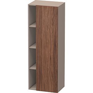 Duravit DuraStyle cabinet DS1239R2143 50x36x140cm, door on the right, dark walnut / matt basalt