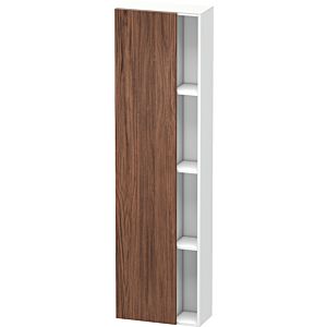 Duravit DuraStyle Hochschrank DS1248L2118 50x24x180cm, Tür links, nussbaum dunkel/weiß matt