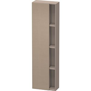 Duravit DuraStyle DS1248L7543 50x24x180cm, porte à gauche, lin / basalte mat