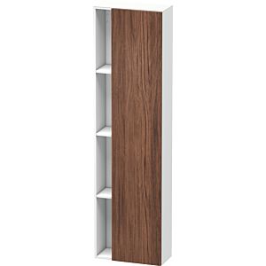 Duravit DuraStyle cabinet DS1248R2118 50x24x180cm, door on the right, dark walnut / matt white