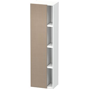 Duravit DuraStyle cabinet DS1249L7518 50x36x180cm, door on the left, linen / matt white