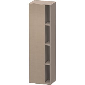 Duravit DuraStyle cabinet DS1249L7543 50x36x180cm, door on the left, linen / basalt matt