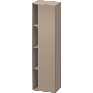 Duravit DuraStyle cabinet DS1249R7543 50x36x180cm, door on the right, linen / basalt matt