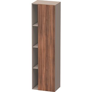 Duravit DuraStyle Hochschrank DS1249R7943 50x36x180cm, Tür rechts, nussbaum natur/basalt matt