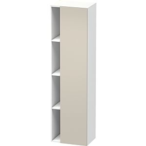 Duravit DuraStyle DS1249R9118 50x36x180cm, porte à droite, taupe / blanc mat