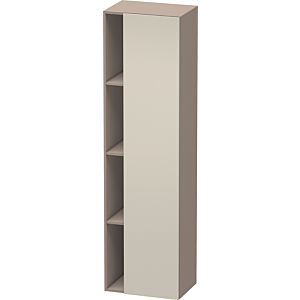 Duravit DuraStyle DS1249R9143 50x36x180cm, porte à droite, taupe / basalte mat