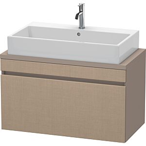 Duravit DuraStyle vanity unit DS530307543 90 x 47.8 cm, linen / matt basalt, for console, 2000 pull-out