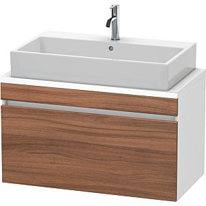 Duravit DuraStyle vanity unit DS530307918 90 x 47.8 cm, natural walnut / matt white, for console, 2000 pull-out