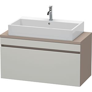 Duravit DuraStyle Waschtisch-Unterschrank DS530400743 100 x 47,8 cm, betongrau/basalt matt, für Konsole, 1 Auszug