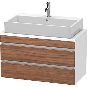 Duravit DuraStyle vasque DS530807918 90 x 47,8 cm, blanc naturel / match2 mat, pour console, 2 tiroirs