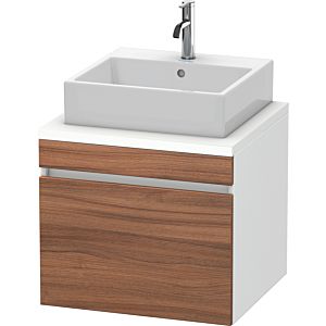 Duravit DuraStyle vasque DS531007918 60 x 54,8 cm, blanc naturel / match2 mat, pour console, coulissant 2000