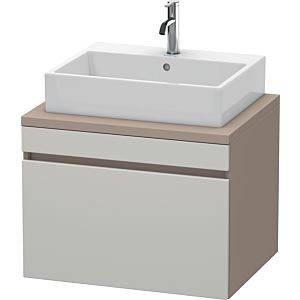 Duravit DuraStyle vanity unit DS531100743 70 x 54.8 cm, concrete gray / basalt matt, for console, 2000 pull-out