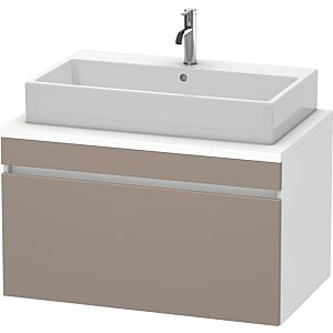 Duravit DuraStyle vanity unit DS531304318 90 x 54.8 cm, basalt matt / white matt, for console, 2000 pull-out
