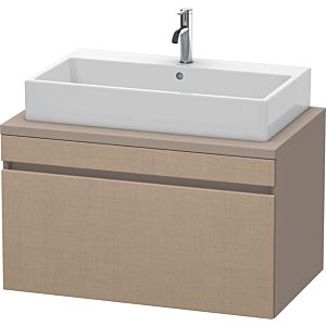 Duravit DuraStyle vanity unit DS531307543 90 x 54.8 cm, linen / matt basalt, for console, 2000 pull-out
