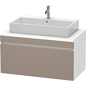 Duravit DuraStyle vanity unit DS531404318 100 x 54.8 cm, basalt matt / white matt, for console, 2000 pull-out
