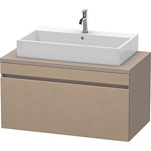 Duravit DuraStyle vanity unit DS531407543 100 x 54.8 cm, linen / basalt matt, for console, 2000 pull-out