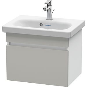 Duravit DuraStyle vanity unit DS630300718 50 x 36.8 cm, concrete gray / matt white, 2000 pull-out