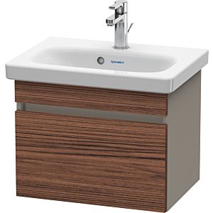 Duravit DuraStyle Waschtisch-Unterschrank DS630302143 50 x 36,8 cm, nussbaum dunkel/basalt matt, 1 Auszug