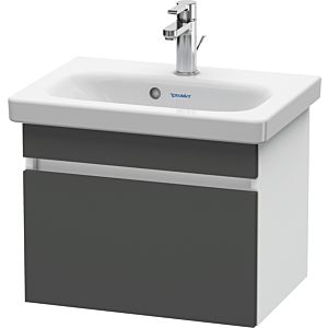 Duravit DuraStyle vasque match0 DS630304918 50 x 36,8 cm, graphite mat / blanc mat, coulissant 2000