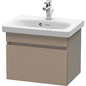 Duravit DuraStyle Waschtisch-Unterschrank DS630307543 50 x 36,8 cm, leinen/basalt matt, 1 Auszug