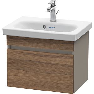Duravit DuraStyle vanity unit DS630307943 50 x 36.8 cm, natural walnut / matt basalt, 2000 pull-out