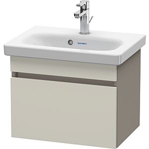 Duravit DuraStyle vanity unit DS630309143 50 x 36.8 cm, taupe / basalt matt, 2000 pull-out