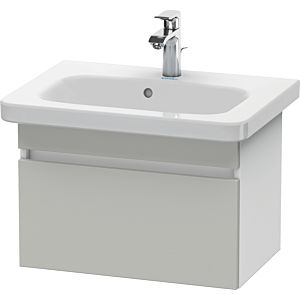 Duravit DuraStyle Waschtisch-Unterschrank DS637900718 58 x 36,8 cm, betongrau/weiß matt, 1 Auszug