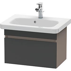 Duravit DuraStyle vasque match0 DS637904943 58 x 36,8 cm, graphite mat / basalte mat, coulissant 2000