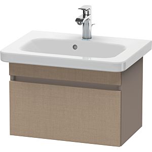 Duravit DuraStyle vanity unit DS637907543 58 x 36.8 cm, linen / basalt matt, 2000 pull-out