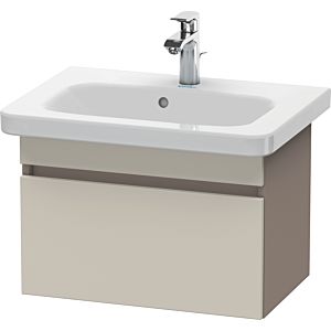 Duravit DuraStyle vanity unit DS637909143 58 x 36.8 cm, taupe / basalt matt, 2000 pull-out