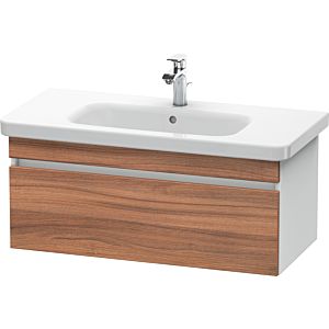 Duravit DuraStyle Waschtisch-Unterschrank DS638207918 93 x 44,8 cm, nussbaum natur/weiß matt, 1 Auszug, wandhängend