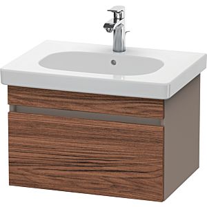 Duravit DuraStyle vasque DS638302143 60 x 45,3 cm, noyer foncé / basalte mat, 2000 , suspendu