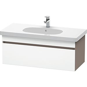 Duravit DuraStyle Waschtisch-Unterschrank DS638501843 100 x 45,3 cm, weiß matt/basalt matt, 1 Auszug, wandhängend