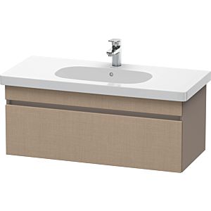 Duravit DuraStyle vanity unit DS638507543 100 x 45.3 cm, linen / basalt matt, 2000 pull-out, wall-hung