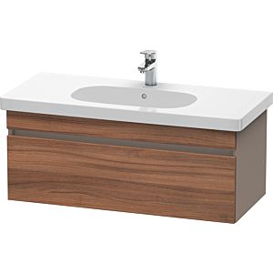 Duravit DuraStyle vasque DS638507943 100 x 45,3 cm, noyer naturel / basalte mat, 2000 , suspendu