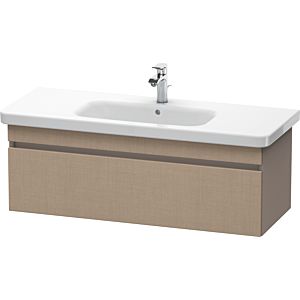 Duravit DuraStyle vanity unit DS639507543 113 x 44.8 cm, linen / basalt matt, 2000 pull-out, wall-hung