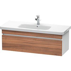 Duravit DuraStyle Waschtisch-Unterschrank DS639507918 113 x 44,8 cm, nussbaum natur/weiß matt, 1 Auszug, wandhängend