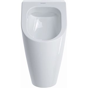 Duravit ME by Starck Urinal 2809300000 weiss, rimless, Zulauf hinten, ohne Fliege
