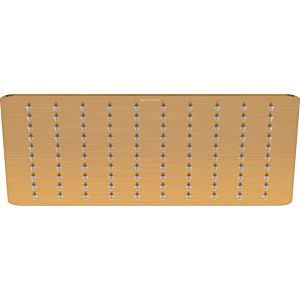 Duravit shower head UV0660031004 300x300mm, connection thread G 1/2, brushed bronze