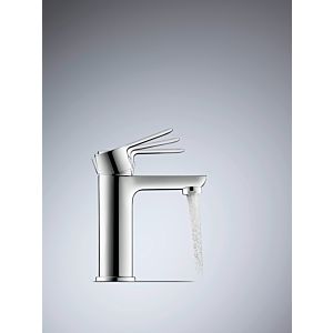 Duravit D-Code Basin Mixer Tap M DC1023001010  FreshStart, MinusFlow, with Pop-Up Waste, Chrome High Gloss
